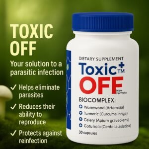 Toxic Off | Daily Easy Swallow Capsules | 30 Capsules New Formula